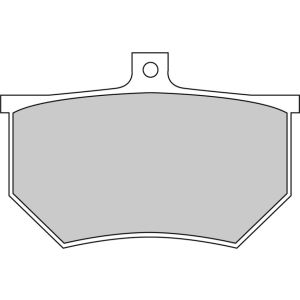 Conjunto de pastilhas de travão FERODO FRP410P