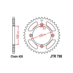 équipement, derrière JT JTR798,44