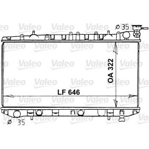 Raffreddatore motore VALEO 731202