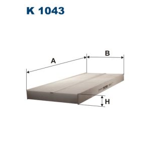 Filtr kabiny FILTRON K 1043