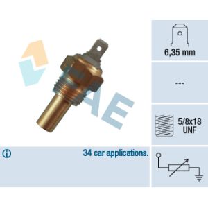 Temperatuursensor FAE 31360