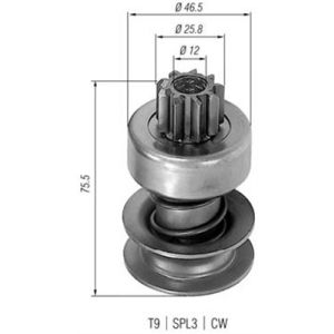 Hammaspyörä, käynnistys MAGNETI MARELLI 940113020001