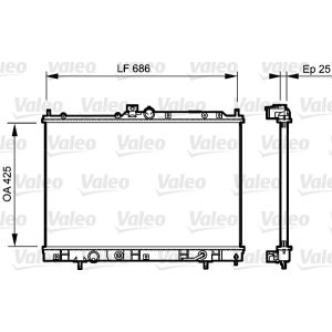 Arrefecedor do motor VALEO 735202