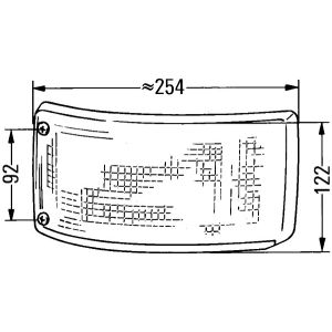 Blinkleuchte HELLA 2BA 004 119-017