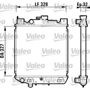 Arrefecedor do motor VALEO 734159