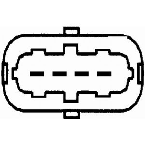 Ilmavirtausmittari HELLA 8ET 009 149-131