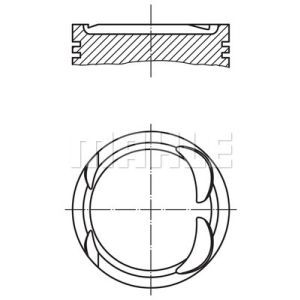 Kolben MAHLE 021 PI 00117 000