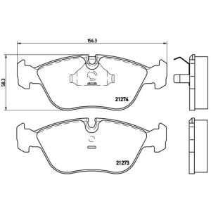 Levyjarrun jarrupalasarja BREMBO P 86 013