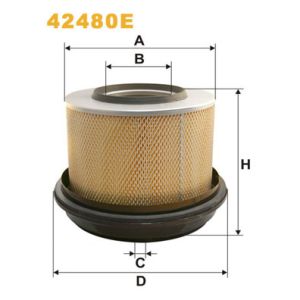 Luftfilter WIX FILTERS 42480E