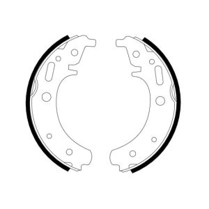 Bremsbackensatz TEXTAR 91042900