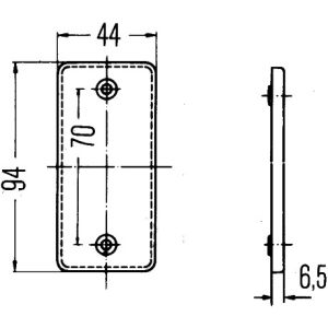 Heijastin HELLA 8RA 003 326-001