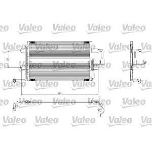 Condensador, aire acondicionado VALEO 817244