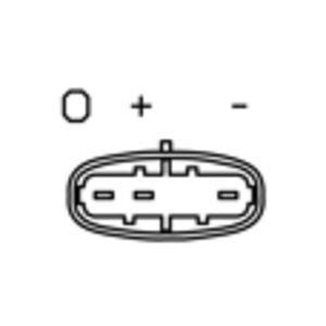 Sensor, Saugrohrdruck NTK 94835