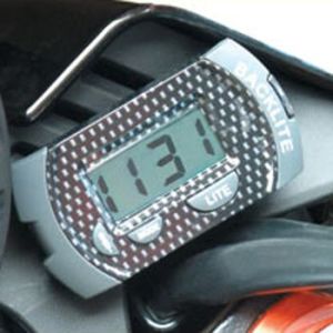 Motorfiets klok BIKE IT LCDCLOCK