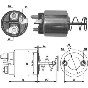 Magnetschalter, Starter MAGNETI MARELLI 940113050371