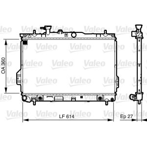 Raffreddatore motore VALEO 735606