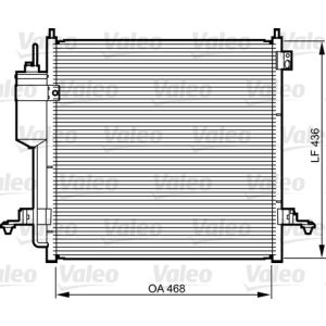 Condenseur (climatisation) VALEO 814214