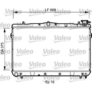 Arrefecedor do motor VALEO 734950