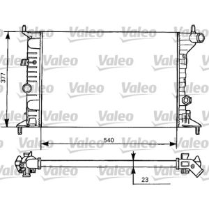 Motorkühler VALEO 731525