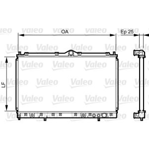 Arrefecedor do motor VALEO 731640