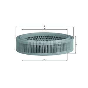 Luftfilter KNECHT LX 166