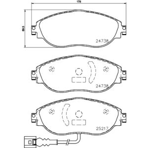 Jarrupalasarja, levyjarru PRIME LINE BREMBO P 85 144