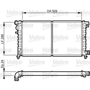 Motorkühler VALEO 731530