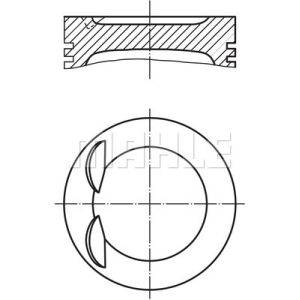 Kolben MAHLE 012 01 01