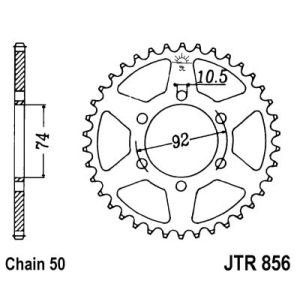 Kettenrad hinten JT JTR856,44