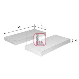 Innenraumfilter SOFIMA S 3154 C