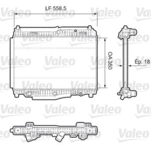 Raffreddatore motore VALEO 735379