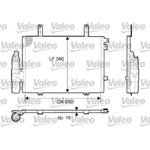 A/C-kondensor VALEO 817662