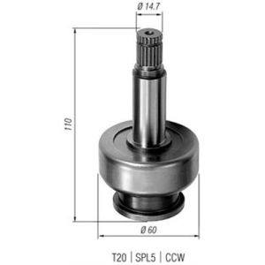 Hammaspyörä, startti MAGNETI MARELLI 940113020285