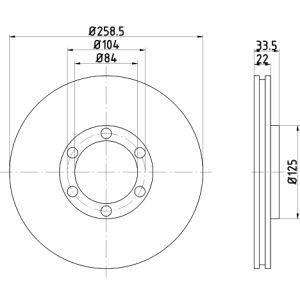 Bremsscheibe TEXTAR 92095000 vorne, belüftet, 1 Stück