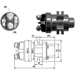 Magneettikytkin, startti MAGNETI MARELLI 940113050018