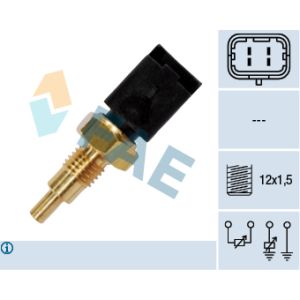 Sensor de temperatura de refrigerante FAE 33723