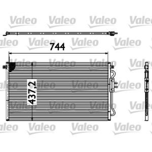Condenseur (climatisation) VALEO 817582