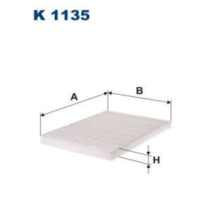 Innenraumfilter FILTRON K 1135