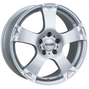 Alufelge 15 zoll MAGMA Seismo 5x100 6J ET35, Farbe Silber