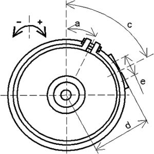 Veerremcilinder WABCO 4254571000