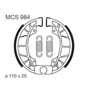 Juego de zapatas de frenos TRW MCS984