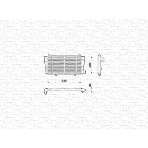 Arrefecedor do motor MAGNETI MARELLI 350213786000