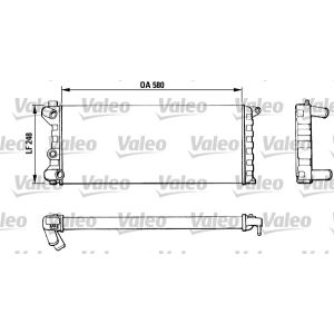 Motorkühler VALEO 811392