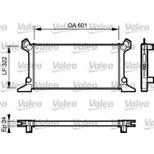 Arrefecedor do motor VALEO 730124