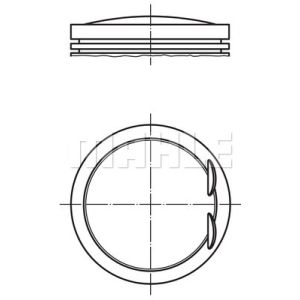 Kolben MAHLE 028 PI 00128 002