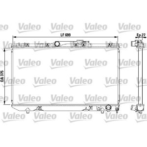 Motorkühler VALEO 731569