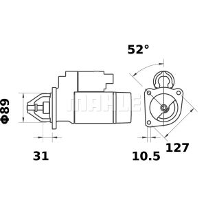 Starter LETRIKA MS 446