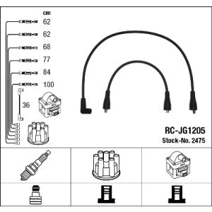 Juego de cables de encendido NGK 2475