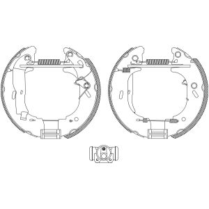 Remschoenset Shoe Kit Pro TEXTAR 84044202