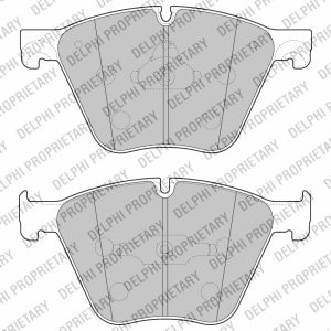 Remblokset DELPHI LP2210, voor